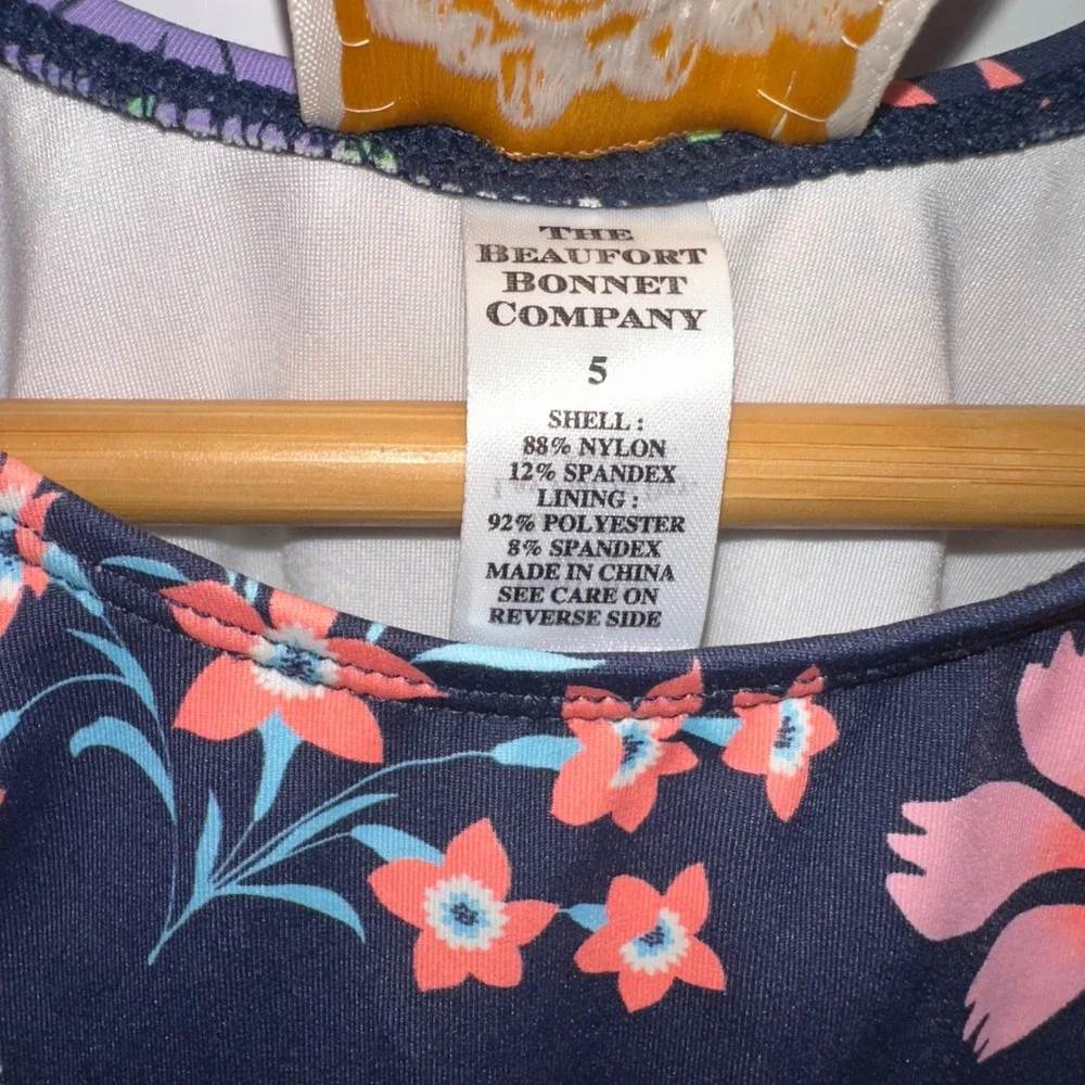 TBBC The Beaufort Bonnet Company Edisto Beach Bathing Suit Size 5‎